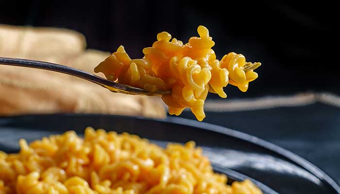 The Lodge of Spring Grove restaurant and bar in Illinois serves spiral mac and cheese